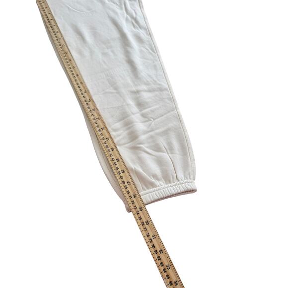 LUNYA Silksweats Reversible Silk Blend Jogger Cream Women's Size M Loungewear - Picture 10 of 10